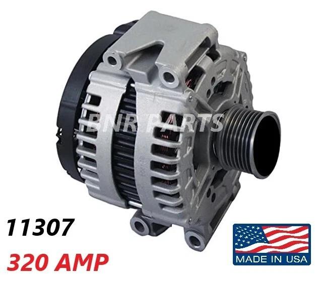 320 AMP 11307 Alternator Mercedes Benz High Output Performance HD NEW - Image 1 of 1