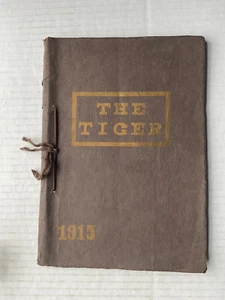 1915 Marshfield, Wi McKinley High School Jahrbuch ~ der Tiger ~ 10,5 x 7,5 Zoll gut - Bild 1 von 6