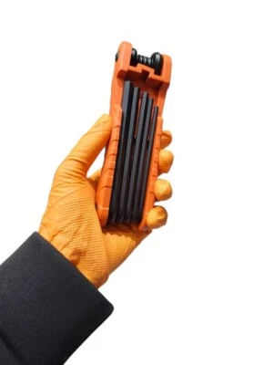 Pro Folding Hex Key Set, 11-key, Sae Sizes | Klein Tools Fractional Wrench Set - Image 1 of 4