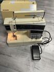Singer Model 6267 Sewing Machine W/ Pedal. Turns On And Moves. Not Fully Tested!
