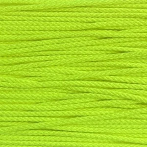 FLURO YELLOW 4.5mm Hood Cord, sold Per Metre - Picture 1 of 1