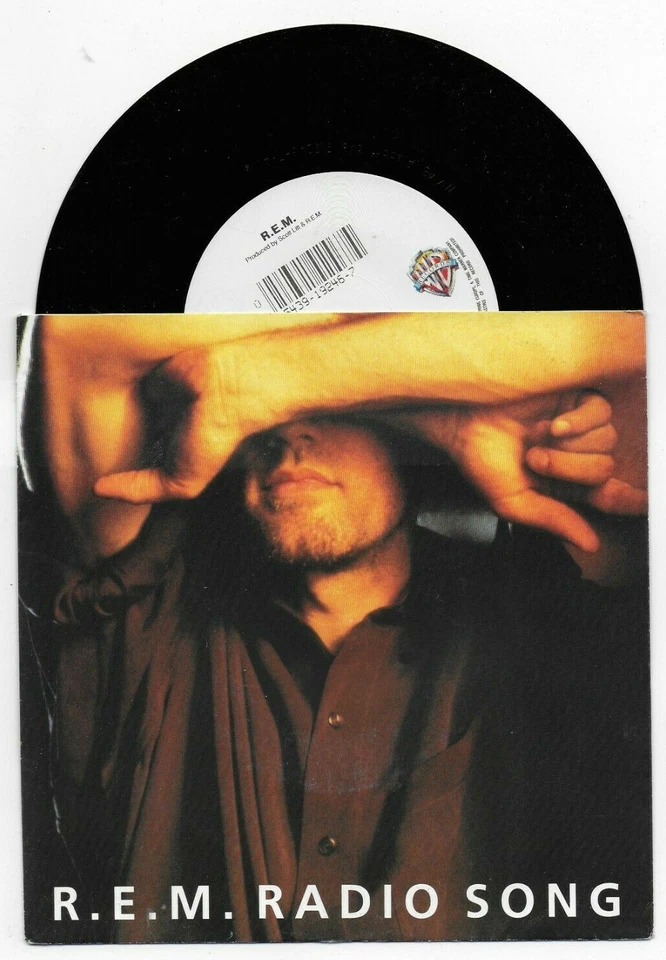 R.E.M. RADIO SONG/LOVE IS ALL AROUND MINT ORIGINAL SINGLE FROM GERMANY - Image 1 of 1