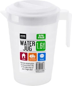 Home Master Plastic Water Jug, 1.6 Liter Capacity - Picture 1 of 12