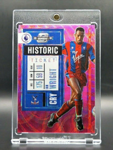 2021 Ian Wright */19 Panini Chronicles Contenders Optic Soccer Crystal Palace �
