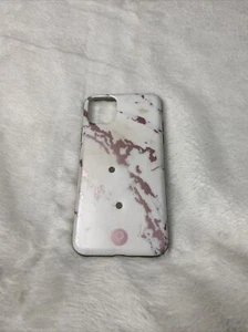 Funda Loopy iPhone 11 Pro Max Rosa y Blanco Mármol - Falta Goma Loopy - Imagen 1 de 5