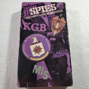 Spies "The Dirty Game Of Espionage" VHS documentary New Sealed - Picture 1 of 8