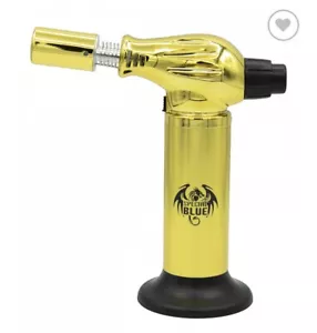 Special Blue The Flame Thrower Double Flame Butane Refillable Torch Lighter - Picture 1 of 2