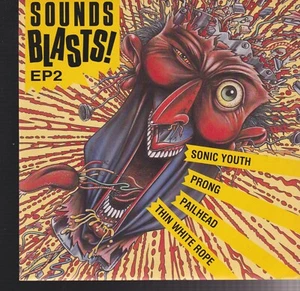sounds blasts ep2 7" uk  sonic youth prong railhead thin white rope no magazine - Bild 1 von 2
