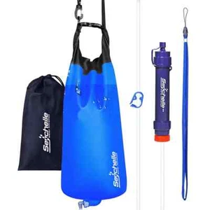 Bolsa de gravedad Seychelle con filtro de fibra hueca - Imagen 1 de 6