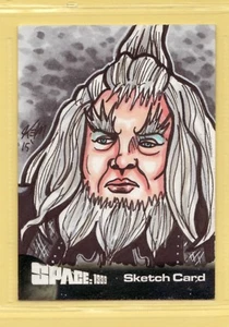 SPACE 1999 - SKETCH CARD BY KEVIN MEINERT - UNSTOPPABLE CARDS 2015 - Picture 1 of 2