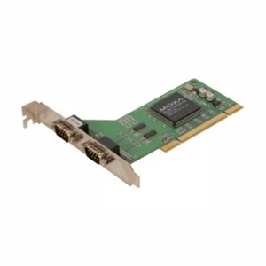 Carte Pci Série 2 Ports RS-232 DB9 Moxa CP-102U Mu-860 EIA TIA UART Adaptateur - Imagen 1 de 1