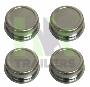 x4 66mm Alko Radkappen, Anhänger, Fett Staub Rad, Maibaum Anhänger, Alko 2361 - Bild 1 von 2