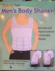 Men's Body Shaper "Suteki Tees" - Picture 1 of 3