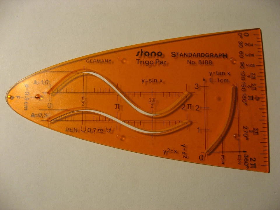Stano, Standardgraph, Trigo Par, No. 8188, Schablone, Germany - Bild 1 von 2