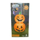 Airblown Inflatable Pumpkin Duo Stack 3.5Ft Light Up Halloween Yard Decoration