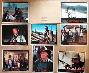 Juego De 8 Fotos De Explotación Cinematográfica IMPITOYABLE Clint Eastwood - Imagen 1 de 1