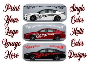 20"x40" 50" 60" 70" MultiColor UV Decal Signs Vehicles Logos Images Personalized - Picture 1 of 4