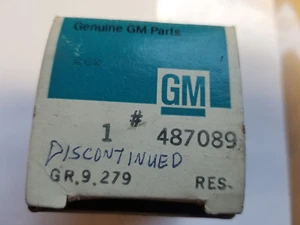 OEM GM 487089 Blower Motor Resistor Pontiac / Buick 1971 - 72 W/ AC - Picture 1 of 8