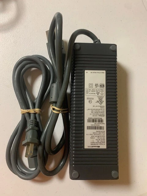 Microsoft Xbox 360 Power Supply AC Adapter Brick-Power Cable 203W DPSN-186EB A - Image 1 of 1