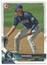 Evan White Seattle Mariners 2018 Bowman Baseball Prospects Card