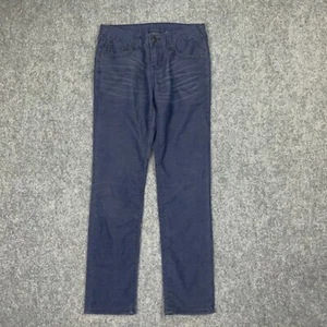 True Religion Pants Girls Size 12 Blue Corduroy Straight - Picture 1 of 11