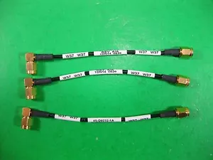 Telegartner Steckverbinder SMA auf SMARA RF Kabel Baugruppe 5" (3 Stück) Neu - Bild 1 von 6