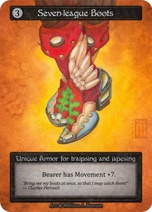 Botas Sorcery Seven-League únicas beta sin láminas - Imagen 1 de 1