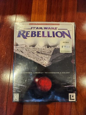 Star Wars Rebellion PC Big Box '98 Strategy Game W/Manual Poster/Strategy Guide - Image 1 of 4