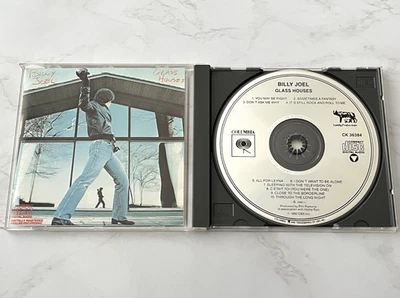 Billy Joel Glass Houses CD EARLY PRESS! Columbia CK 36384 All For Leyna RARE! - Image 1 of 4