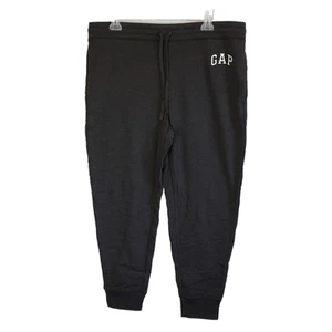 Gap Jogger Sweatpants Mens XL Charcoal Grey Elastic Waist Pocket Casual Athletic - Picture 1 of 18