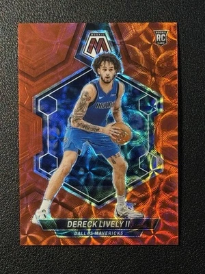2023 Mosaic Rookies International Red Prizm /75 Dereck Lively II #248 Rookie RC - Image 1 of 3