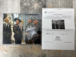 ALLO ALLO Guy Siner & Ken Morley Signed Photograph Autograph 8x10 COA - Picture 1 of 4