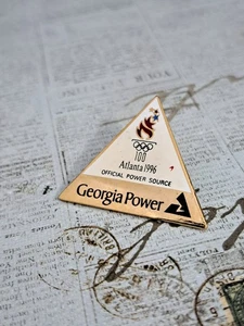 Vintage Atlanta 1996 Olympics Georgia Power Pin - Bild 1 von 3