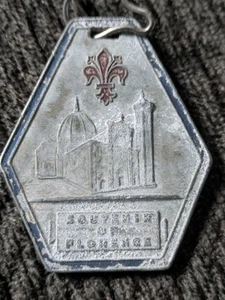 Wartime Souvenir Medallion - Liberated Florence 1944, Vintage Original Medal - Picture 1 of 11
