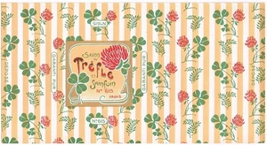 ORIGINAL SEIFENETIKETT 1910ER PARIS FRANKREICH VINTAGE JUGENDSTIL TREFLE KLEE FLORAL - Bild 1 von 1