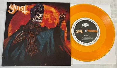 Ghost - Hunter's Moon- Ltd Edition Orange 7" Vinyl 2021 France Import Pic Sleeve - Image 1 of 4