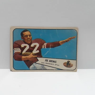 1954 Bowman #30 Joe Arenas Rookie San Francisco 49ers - Image 1 of 3