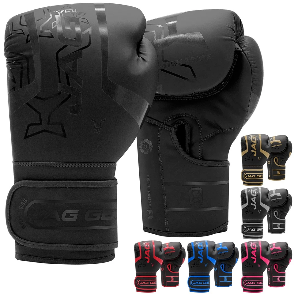 Jag Gears Boxhandschuhe, Kunstleder, Boxen, Muay Thai, MMA Trainingshandschuhe - Bild 1 von 1