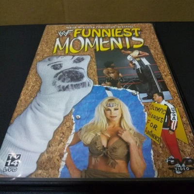 WWF DVD Funniest Moments WWE Sports Entertainment 60min utilisé 33e - Photo 1/4