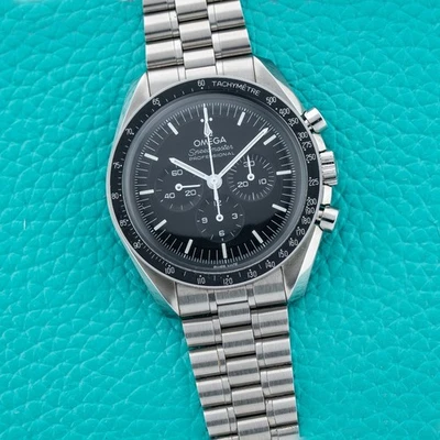 Omega Speedmaster Professional Moonwatch 42mm Stainless Steel 'Hesalite' - Image 1 of 4