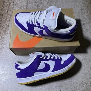 Nike SB Dunk Low Pro ISO Púrpura Gamuza DV5464-500 Para hombres Talla 11.5 NUEVO EN CAJA - Imagen 1 de 9