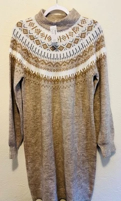NEW w/Tags Maurice's Women's Sweater Dress, Size L - Image 1 of 2