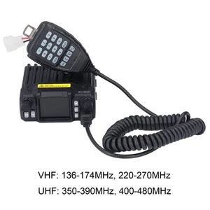 Hot Mini radio mobile quad bande 200 canaux VHF 136-174 MHz 220-270 MHz Backl HEN - Photo 1/22