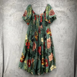 Anthropologie Siddhartha Bansal Midikleid Damen klein geblümt schulterfrei - Bild 1 von 17