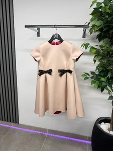 Fendi Kids Neoprene Ribbon Dress In Pink RRP £530 / UK. 10 Years \ - Picture 1 of 12