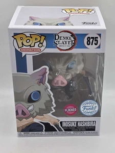 Damaged Box | INOSUKE HASHIBIRA (MASKED) | Demon Slayer | Funko Animation #875 - Picture 1 of 10