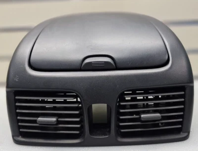 🔥00-06 Nissan SENTRA Center Dash BEZEL Air Vents Cubby Storage Trim BLACK B20 - Imagem 1 de 4