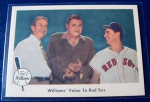 2004 Fleer mint #75 TED WILLIAMS/BABE RUTH 025/406 RED SOX 1959 reprint FRESH - Picture 1 of 3