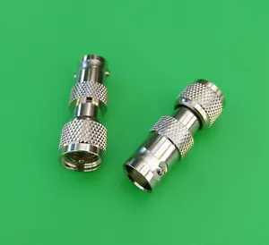 (1 PC) Connettore Mini UHF Maschio a BNC Femmina - Venditore USA - Foto 1 di 3