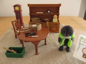 Negozio di orologi Sylvanian Families Calico Critters MOLE Giappone Limitato Vintage RARO A-21 - Foto 1 di 24